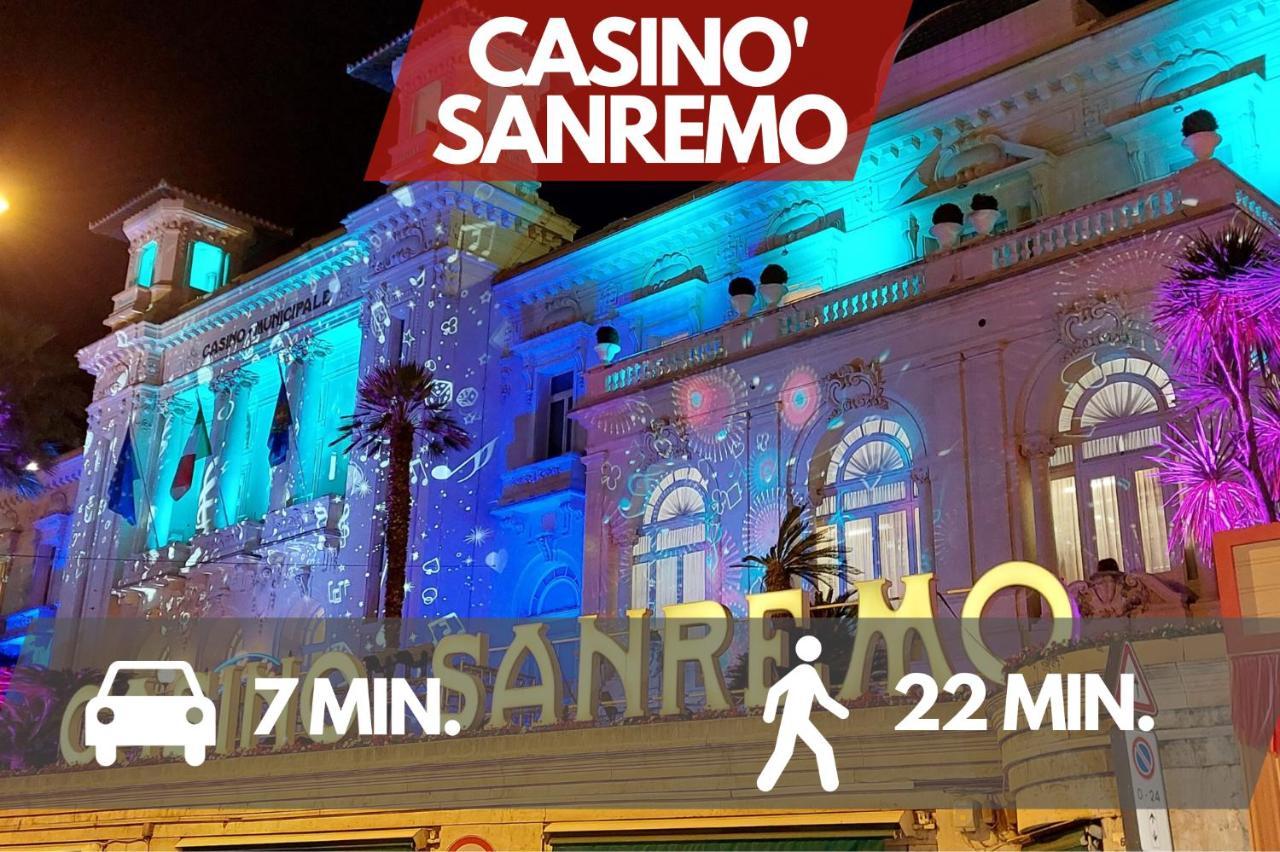 Free Parking-Sea View, With Pool & Garden Apartment Sanremo Exterior photo
